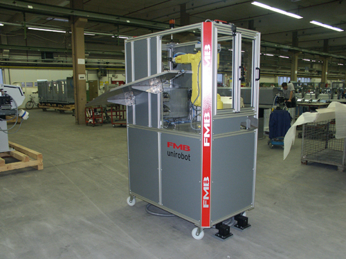 Robotersystem zum Be- und Entladen